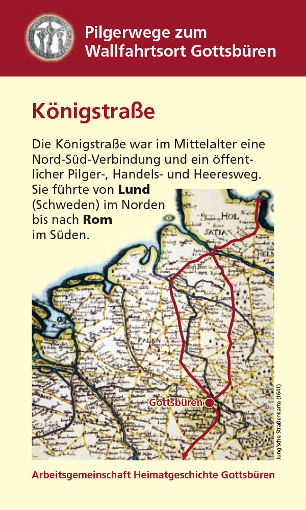 Infotafel "Königstraße"